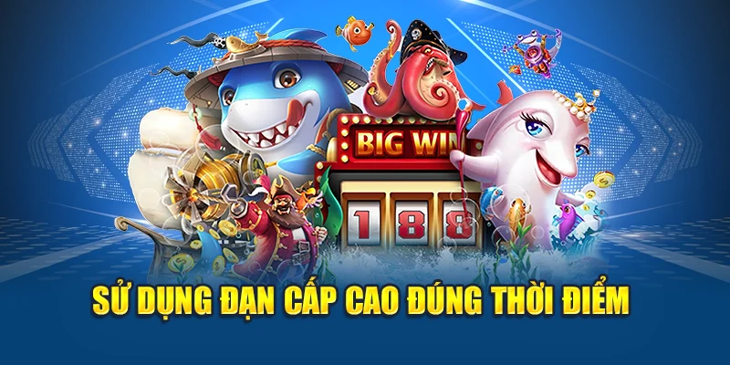 Bắn Cá Nhân Ngư Kubet – Cuộc Truy Đuổi Dưới Đáy Biển 2 Sử dụng đạn cấp cao đúng thời điểm
